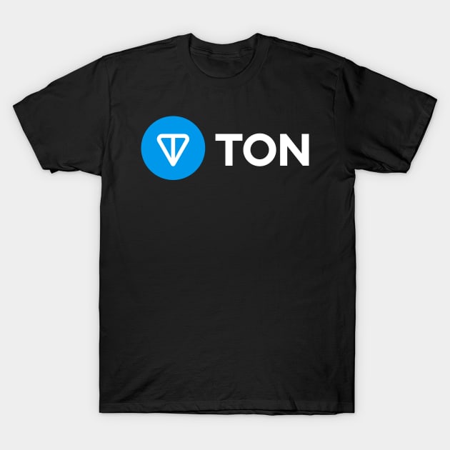 Toncoin (TON) Crypto T-Shirt by cryptogeek